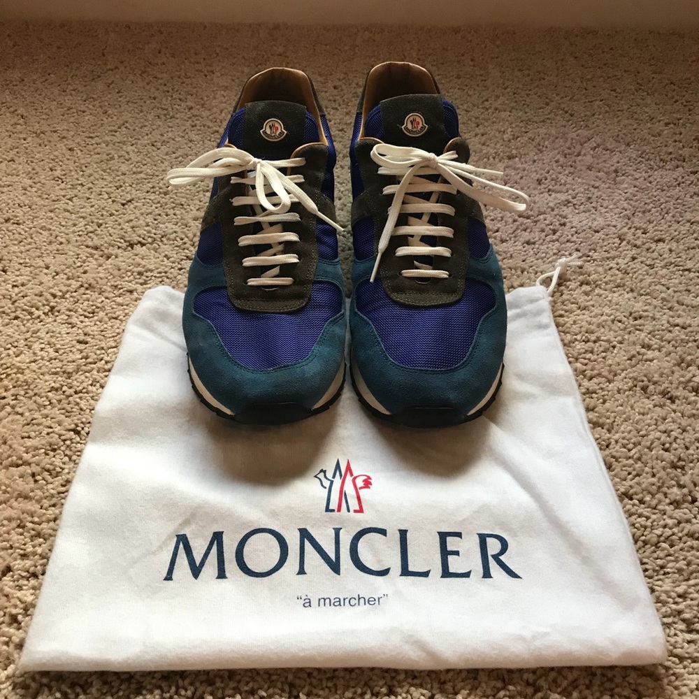 Moncler sneakers, worn only twice! Size 44 EU